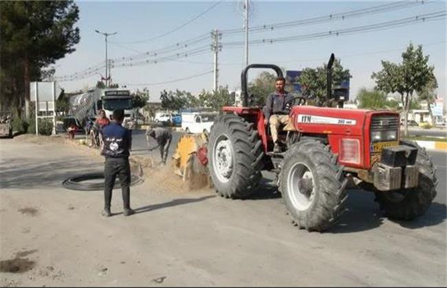 آغاز پروژه توسعه فیبرنوری مخابرات در مسیر خروجی بجنورد- بابا امان