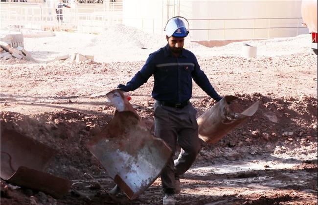 ضایعات موجود در واحد گل قرمز شرکت آلومینای ایران جمع آوری شد