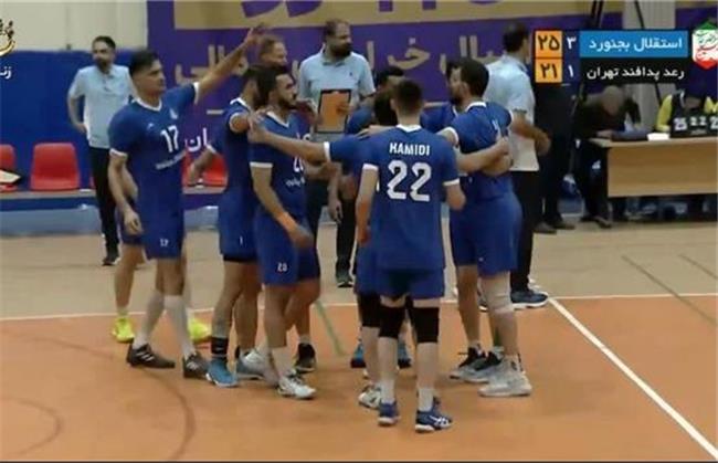 پیروزی استقلال بجنورد مقابل رعد پدافند تهران