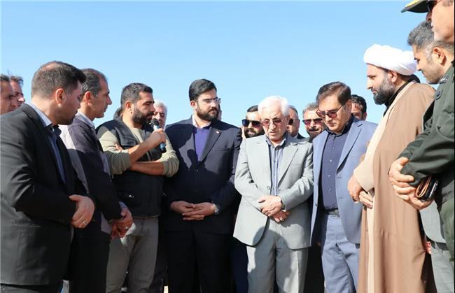 افتتاح درمانگاه عمومی امام علی (ع) شرکت آلومینای ایران و بازدید از مجتمع درمانی در حال ساخت تامین اجتماعی با حضور استاندار خراسان شمالی