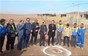 کلنگ‌زنی پروژه‌های گازرسانی در شهرستان بام و صفی‌آباد